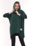 NGT- Hoody T-shirt BL-32  Colors: Boottle - Sizes: S-M-L-XL